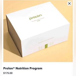Prolon 5 day Nutrition Program